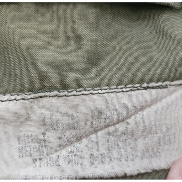 Vintage 1957 Field Jacket Long Medium Authentic Field US Army Jacket - Picture 16 of 16